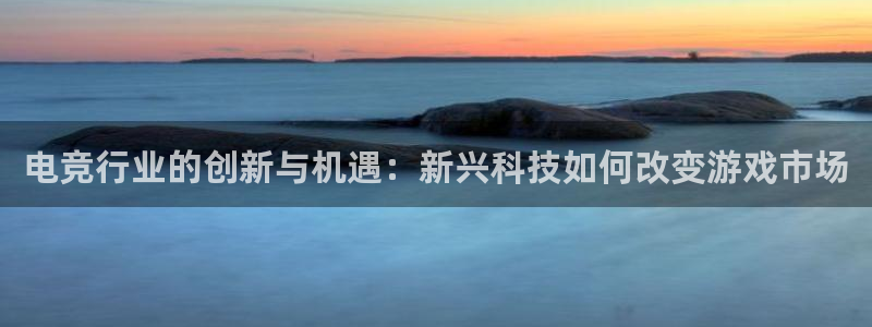 MK电竞官网：电竞行业的创新与机遇：新兴科技如何改变游戏市场